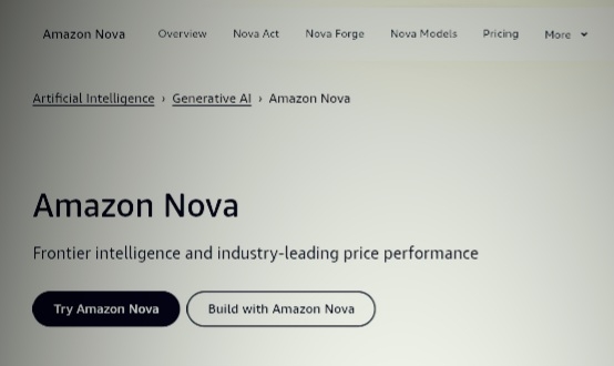 Amazon Nova